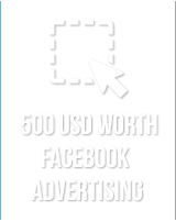   500 USD worth  Facebook  Advertising